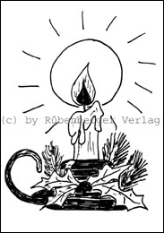 Eine Kerze mit Sonne sw 72dpi RübVerl.jpg